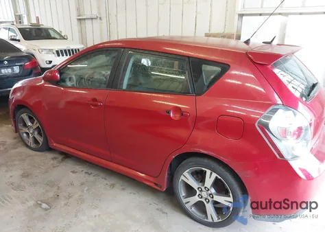 2009 Pontiac Vibe Gt from USA, damaged, VIN 5Y2SR670X9Z477258